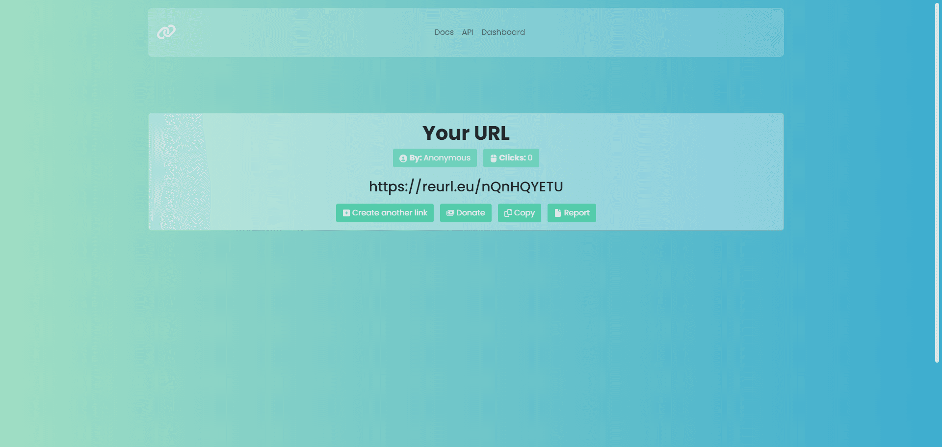 ReURL - screenshot 1