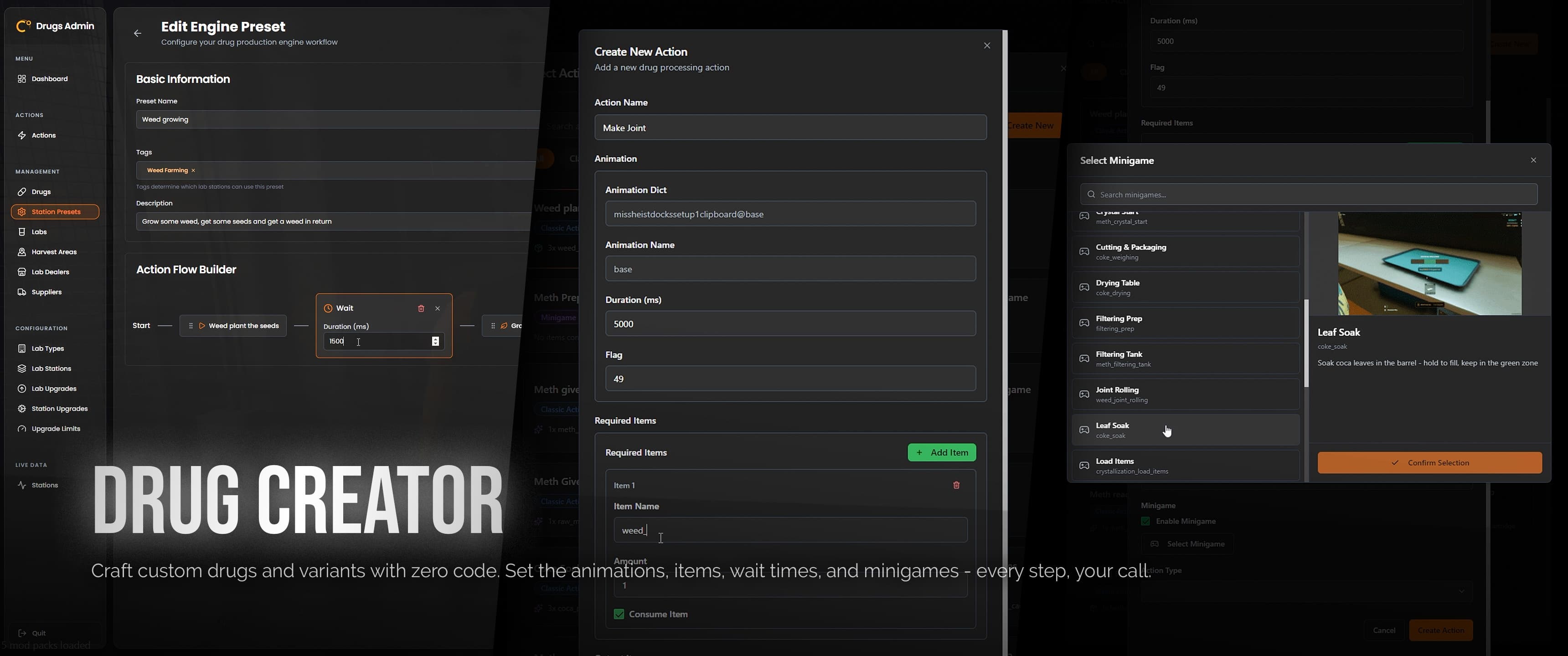 RCore Drugs - screenshot 3